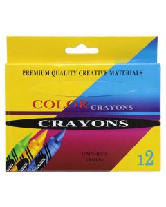 Fat paints, Crayons Color, 12 colors, 1 pack
