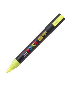 Water-based marker, UNI MARKER POSCA PC-5M FLUO YELLOW (FLUORESCENT YELLOW)