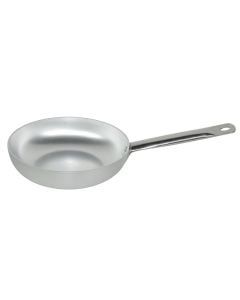 Deep Fraypan, Size: D. 24 x6 cm, Color: Silver, Material: Aluminium