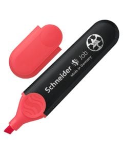 Highlighter, Job, red, 1502, Schneider, 1 piece