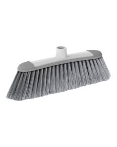 Cleaning brush, Apex, indoor, with rubber, 32x5x12 cm, gray, 1 piece