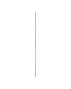 Telescopic cleaning rod, Apex, metal/plastic, 77-132 cm, yellow, 1 piece