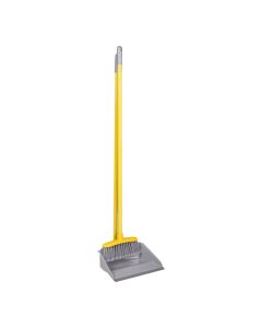 Cleaning brush set, Apex, plastic/metal, 24x20x88 cm, yellow, 1 piece