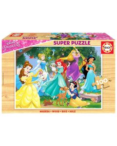 Puzzle for children, Educa, Disney Princesses, 100 pieces, +6 years, 1 piece