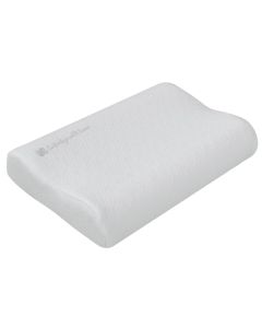 Pillow for children, Kikka Boo, Airknit, memory, ergonomic, 34x25x6 cm, gray, 1 piece