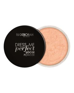 Powder, Deborah, Dress me perfect loose powder, 01, Light pink, 25 gr, 1 piece