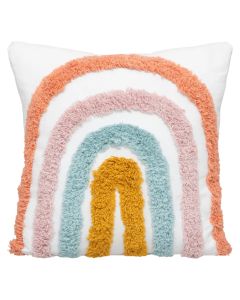 Decorative pillow for children, Arc-en-ciel, cotton, 40x40cm, mixed, 1 piece