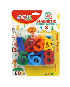 Magnetic numbers, Junior Vita, mixed, 26 numbers, 1 pack
