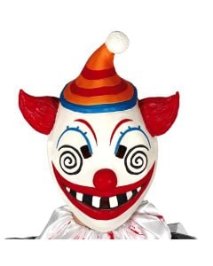 Clown mask, latex