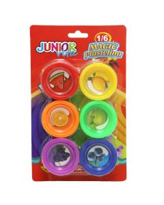 Plasticine, Junior Vita, Magic, 6 colors, 1 pack
