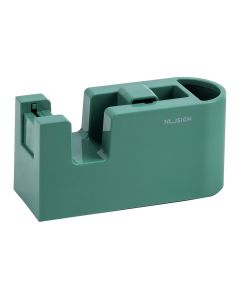 Paper sticker holder, Deli NU, plastic, 13.5x5.3x6.5 cm, green, 1 piece