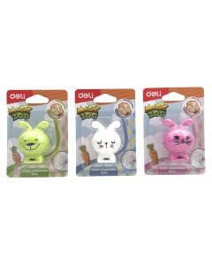 Pencil sharpener, Deli, Chuốt Chì, plastic, mixed, 1 piece