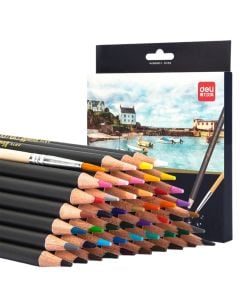 Wood paint, Deli, wood, 48 colors, 1 pack