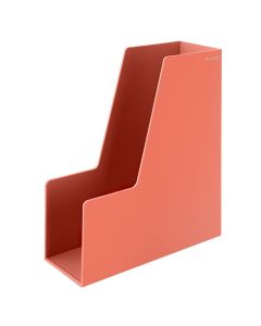 Document holder, Deli, plastic, vertical, 24.9x9.1x30.9 cm, pink, 1 piece