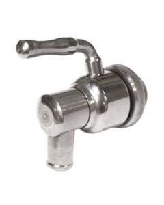 Faucets for stainless steel bins, Aisi 304, 1/2, 1 piece