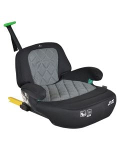 Car seat for children, Cangaroo, Jax i-Size, Isofix, 125-150cm, 22-36 kg, gray, 1 piece