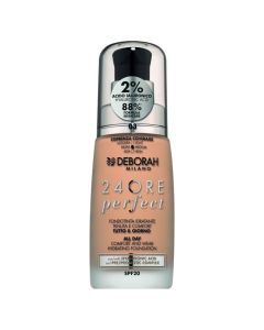 Foundation, Deborah, 24H PERFECT, 03 Caramel, spf20, 1 piece