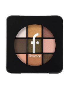 Eye shadow palette, Flormar, 007 Grand Galaxy, 1 piece