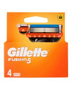 Replacement heads, Gillette, Fusion 5, 4 heads, 1 pack