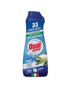 Detergent for dishwashers, Dual, gel, bicarbonate and sage, 660 ml, 1 piece