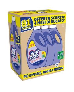 Detergent, Ace, Classico, 3x27 washes, 1 pack