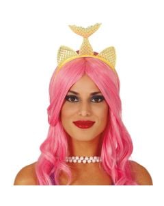 Around the head halloween, mermaid, gold, one size, 1 piece