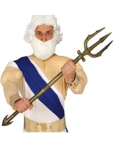Golden Trident, 95 cm, plastic, 1 piece