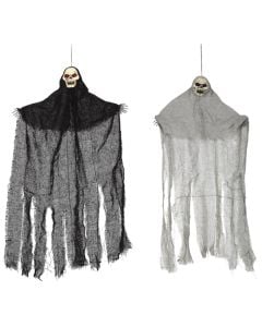 Hanging decoration, halloween, skull, 60 cm, mixed, 1 piece