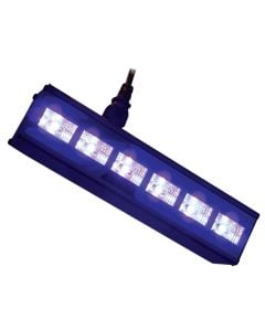 Halloween light, 6 UV LED, black light, 3W, 1 piece