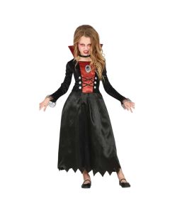 Halloween costume for girls, Vampire, 3-4 years, polyester, 1 piece