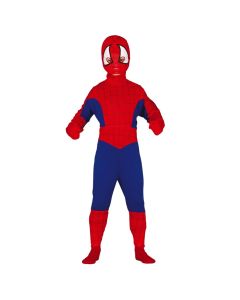 Halloween costume for boys, Spiderman, 5-6 years, polyester, 1 piece
