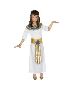 Halloween costume for girls, Egyptian, 7-9 years, polyester, 1 piece