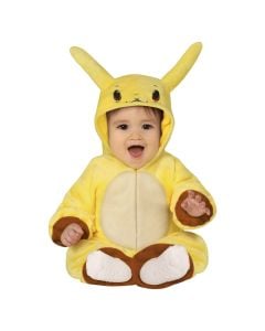 Halloween costume for baby, Pikachu, 12-18 months, polyester, 1 piece