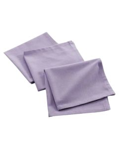 Table napkins, Collection, recycled cotton, 40x40 cm, purple, 3 pieces, 1 pack