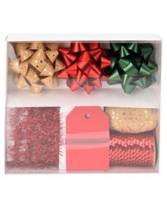 Set of decorative packaging accessories, polypropylene, mixed, 1 pack