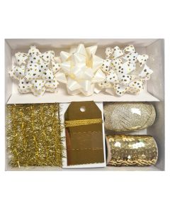 Set of decorative packaging accessories, polypropylene, mixed, 1 pack