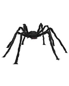 Halloween decorative spider, polyester, 50x12x6 cm, black, 1 piece