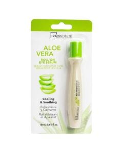 Eye serum, IDC Institute, roll on, Aloe Vera, cooling/soothing, 18 ml, 1 piece