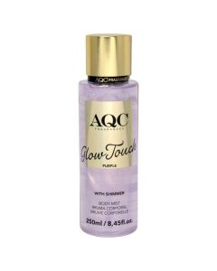 Body spray, AQC Cosmetic, Glow Touch, Purple, 250 ml, 1 piece