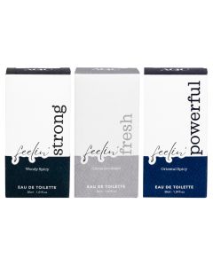 Perfumed cologne for men, AQC Cosmetic, Feeling Fresh, EDT, 30 ml, mix, 1 piece