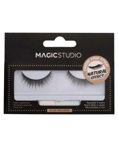 Eyelashes, Magic Studio, Natural effect, with adhesive, 1 pack