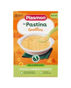 Pasta for children, Plasmon, Anellini, 300 gr, 1 piece