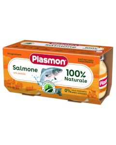Puree for children, Plasmon, cod fish and potatoes, 2x80 gr, +6 months, 1 pack