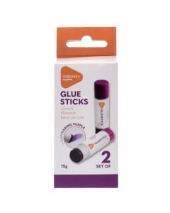 Glue stick, Stationary, 15 gr, 2 pieces, 1 pack