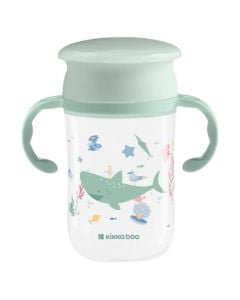 Baby feeding bottle, Kikka boo, Deep Sea, 360°, 300 ml, mint, 1 piece