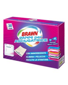 Brawn dryer scented paper, 30 pieces, 1 pack