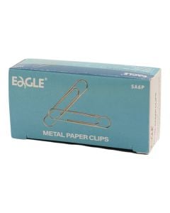Document clip, Eagle, no.3, 28mm, silver, 1 pack