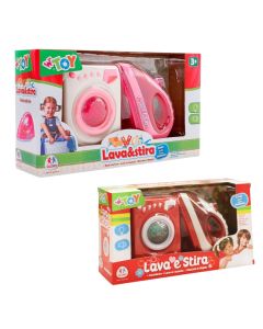 Children's toy, Globo, washing machine+iron, with battery, +36 months, 1 piece