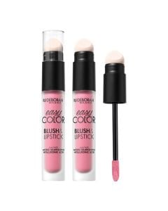 Blush & Lipstick, Deborah, Easy Color, 01 Pink Crush, 4 ml, 1 pc