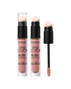 Blush & Lipstick, Deborah, Easy Color, 04 Peach Dreams, 4 ml, 1 pc